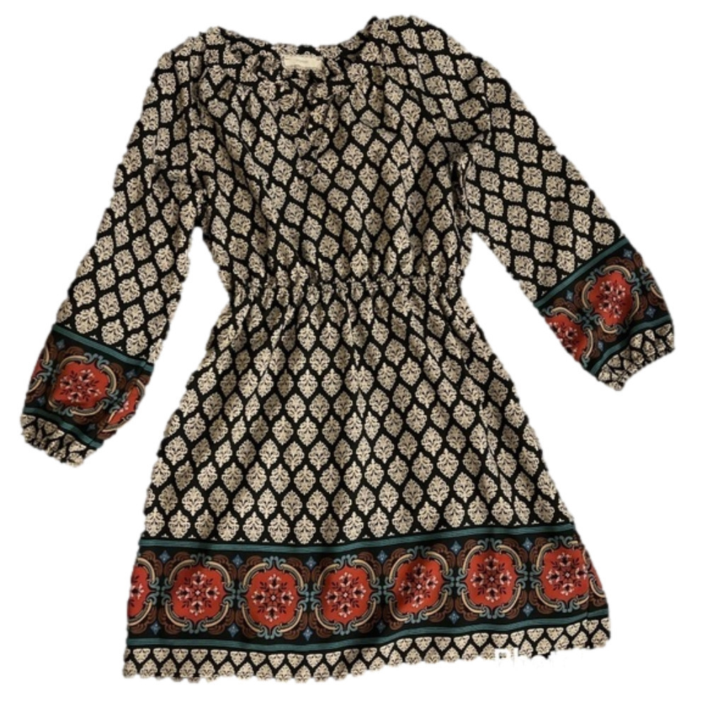 𝅺NORDSTROM Girls Soprano Dress Empire Waist Tunic Dress Size L 14